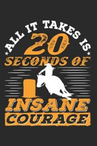 Cover of All It Takes Is 20 Seconds of Insane Courage