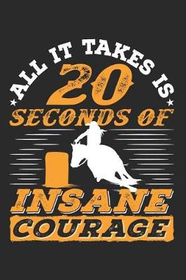 Book cover for All It Takes Is 20 Seconds of Insane Courage