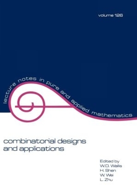 Book cover for Combinatorial Designs and Applications