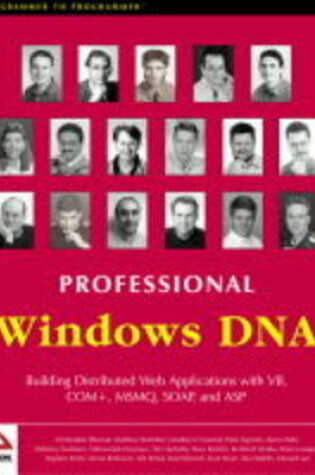 Cover of Professional Windows DNA 2000 Development