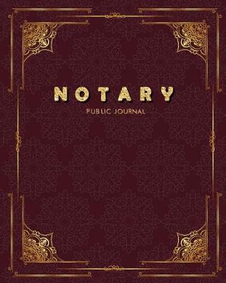 Cover of Notary Public Journal