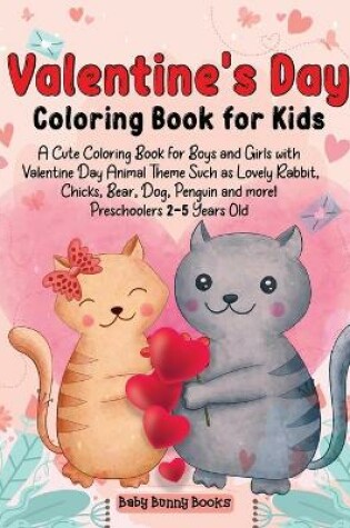 Cover of Valentine's Day Coloring Book for Kids