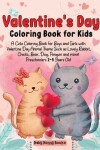 Book cover for Valentine's Day Coloring Book for Kids