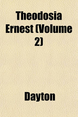 Book cover for Theodosia Ernest (Volume 2)