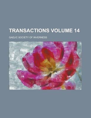 Book cover for Transactions Volume 14