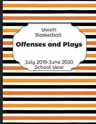 Book cover for Youth Basketball Offenses and Plays July 2019 - June 2020 School Year