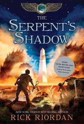 Book cover for Kane Chronicles, the Book Three the Serpent's Shadow