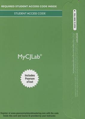 Book cover for MyLab Criminal Justice with Pearson eText -- Access Card -- for Criminal Justice