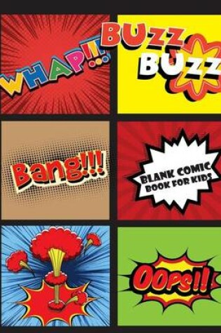 Cover of Blank Comic Book for Kids