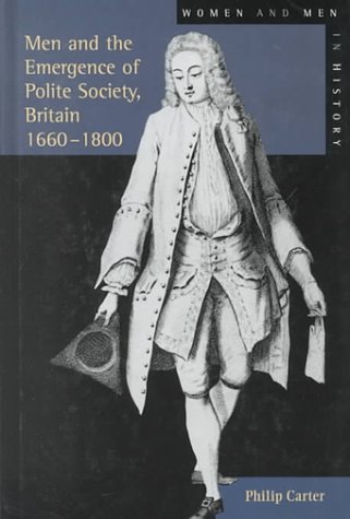 Cover of Men and the Emergence of Polite Society, Britain 1660-1800