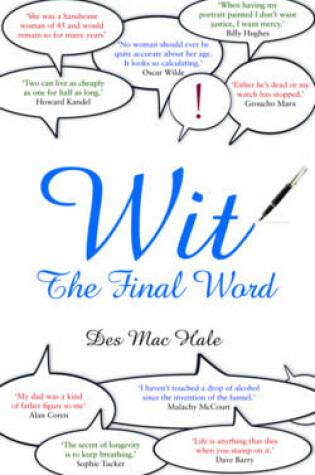 Cover of Wit - the Final Word