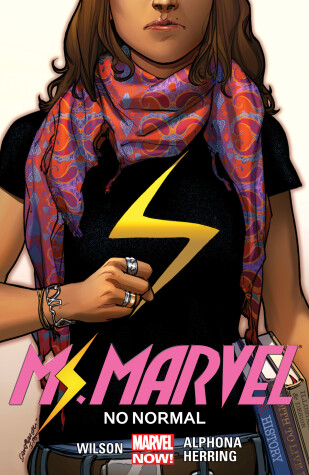 Book cover for Ms. Marvel Volume 1: No Normal