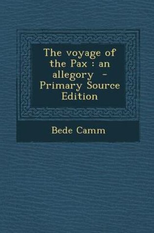 Cover of The Voyage of the Pax