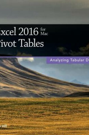 Cover of Excel 2016 for Mac Pivot Tables
