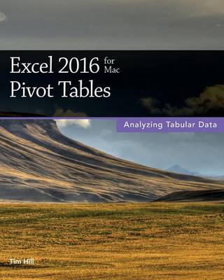 Book cover for Excel 2016 for Mac Pivot Tables