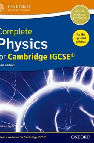 Cover of Complete Physics for Cambridge IGCSE Student Book