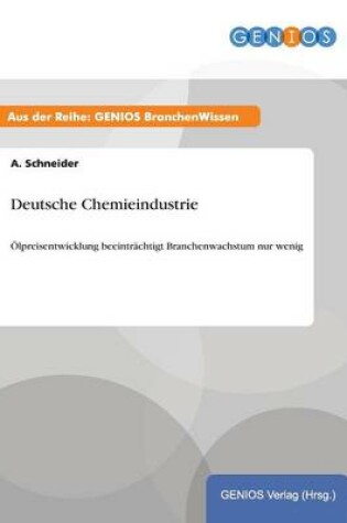 Cover of Deutsche Chemieindustrie