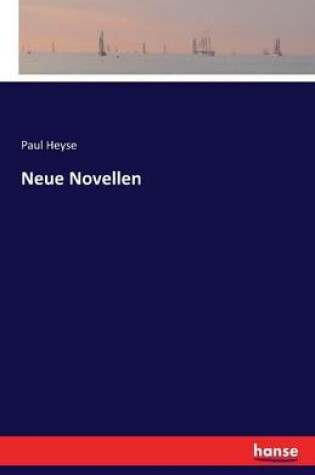 Cover of Neue Novellen