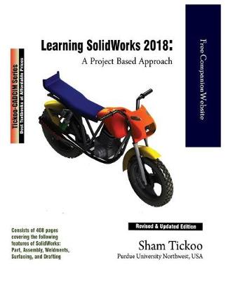 Book cover for Learning SOLIDWORKS 2018