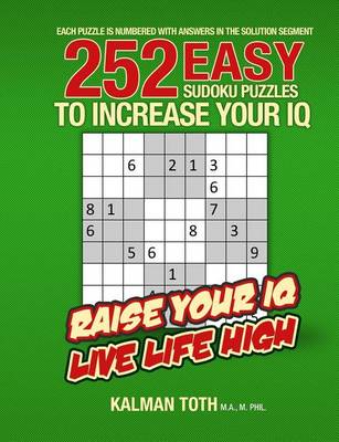 Book cover for 252 Easy Sudoku Puzzles to Increase Your IQ