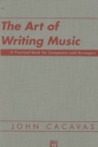 Cover of The Art of Writing Music