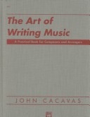 Book cover for The Art of Writing Music