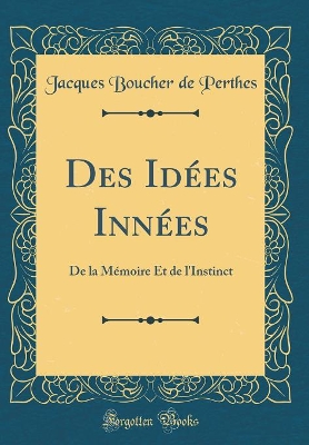 Book cover for Des Idees Innees