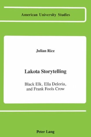 Cover of Lakota Storytelling