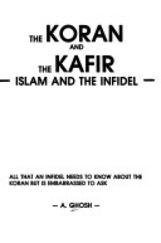 Cover of The Koran and the Kafir