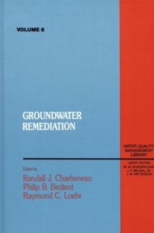 Cover of Groundwater Remediation, Volume VIII