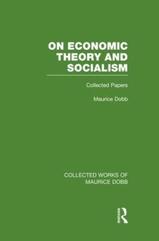 Cover of On Economic Theory & Socialism