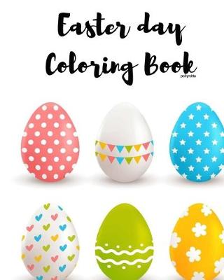 Book cover for Easter Day Coloring Book