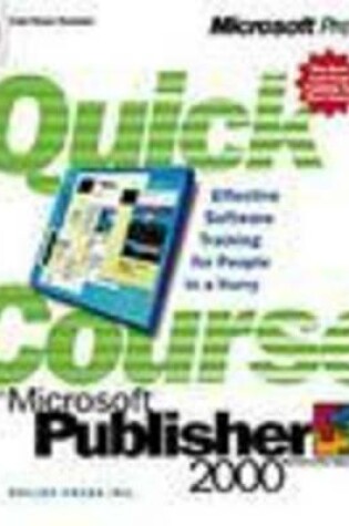 Cover of Quick Course in Microsoft Publisher 2000