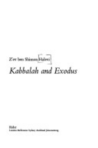 Cover of Kaballah and Exodus