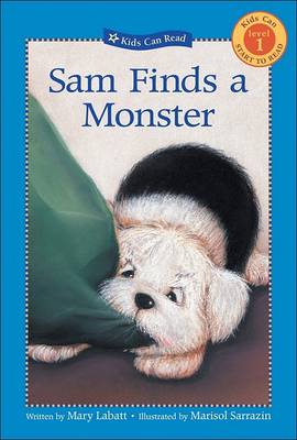 Cover of Sam Finds a Monster (Puppy Sam First Readers)