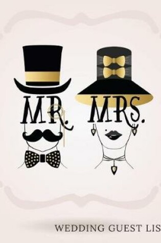 Cover of MR Mrs Wedding Guest List