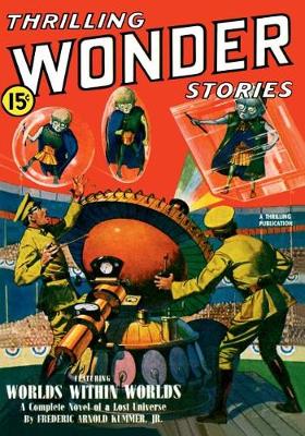 Book cover for Thrilling Wonder Stories March 1940
