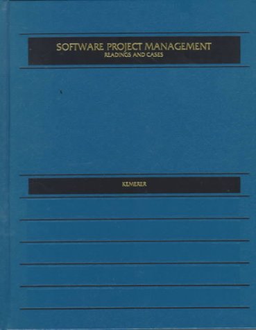 Book cover for Software Project Management