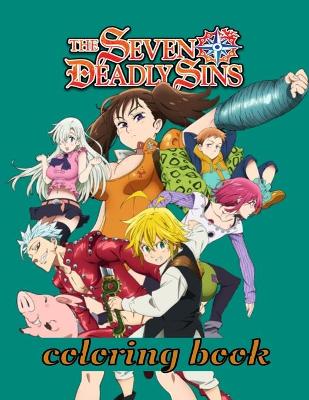 Book cover for The Seven Deadly Sins Coloring Book