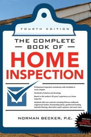 Cover of Complete Book of Home Inspection 4/E