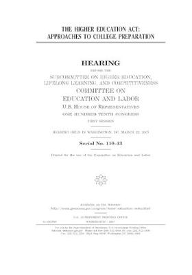 Book cover for The Higher Education Act