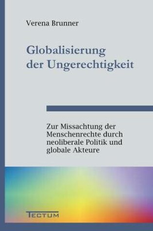 Cover of Globalisierung der Ungerechtigkeit