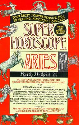 Book cover for Super Horoscope: Aries 2001