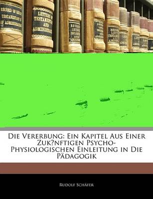 Book cover for Die Vererbung