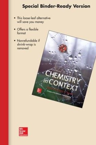 Cover of Loose Leaf Version for Chemistry in Context