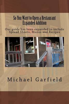 Book cover for So You Want to Open a Restaurant Expanded Addition