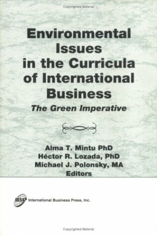 Cover of Environmental Issues in the Curricula of International Business