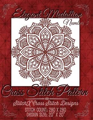 Book cover for Elegant Medallion 3 Cross Stitch Pattern