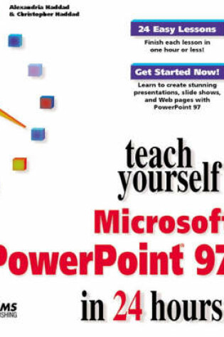 Cover of Sams Teach Yourself PowerPoint in 24 Hours