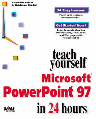 Cover of Sams Teach Yourself PowerPoint in 24 Hours